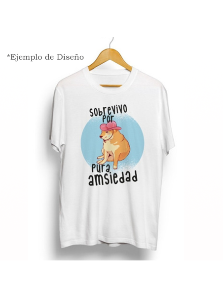 Playera con tu Logo/Diseño básico al gusto