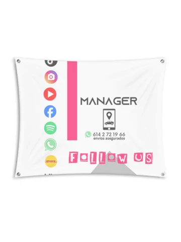 Diseño e impresión en lona...