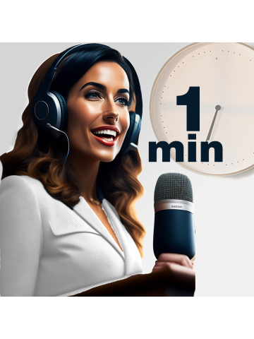 Comercial de Audio 1Minuto (Con Manager Publicitario)